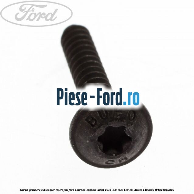 Surub prindere subwoofer, microfon Ford Tourneo Connect 2002-2014 1.8 TDCi 110 cai diesel
