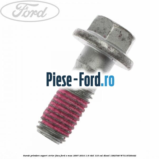 Surub prindere suport etrier fata Ford S-Max 2007-2014 1.6 TDCi 115 cai diesel