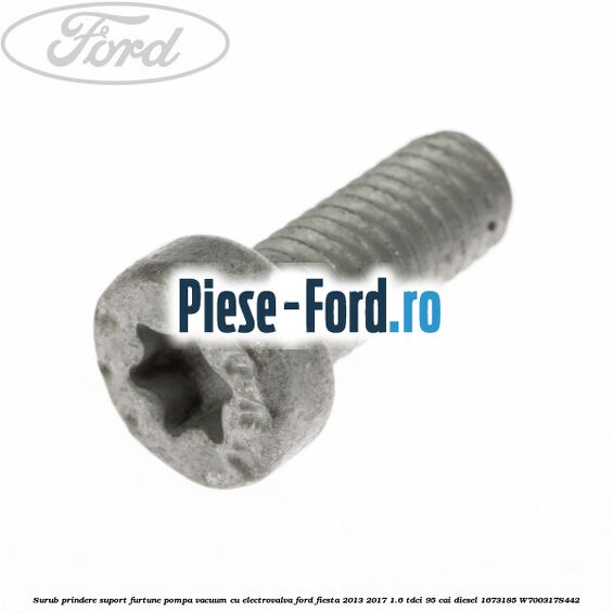 Set furtune pompa vacuum cu electrovalva Ford Fiesta 2013-2017 1.6 TDCi 95 cai diesel
