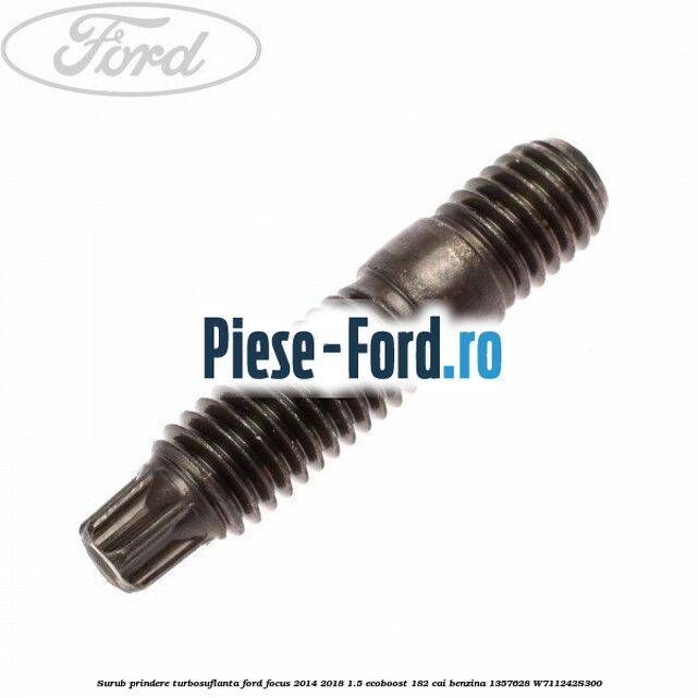 Set conducte apa turbosuflanta Ford Focus 2014-2018 1.5 EcoBoost 182 cai benzina