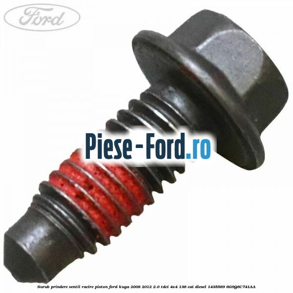 Surub inferior bloc motor Ford Kuga 2008-2012 2.0 TDCi 4x4 136 cai diesel