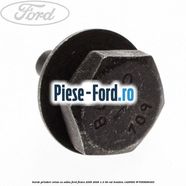 Surub prindere suport rulment intermediar planetara dreapta Ford Fiesta 2005-2008 1.3 60 cai benzina