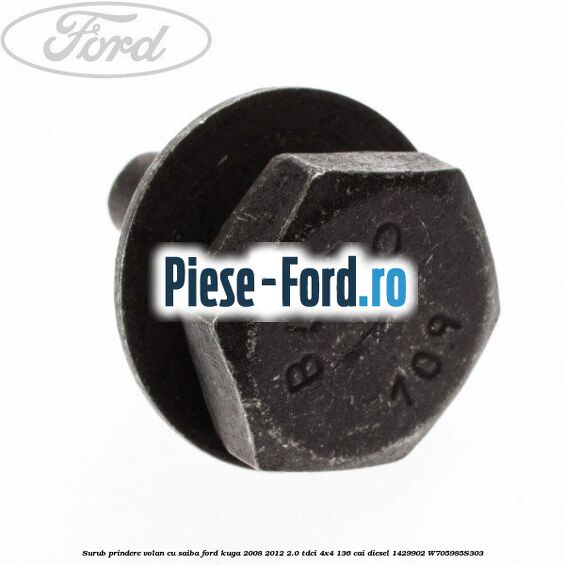 Surub prindere suport rulment intermediar planetara dreapta Ford Kuga 2008-2012 2.0 TDCi 4x4 136 cai diesel
