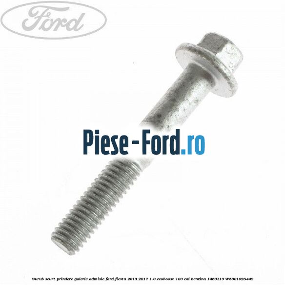 Surub prindere corp clapeta acceleratie, furtun carcasa filtru aer Ford Fiesta 2013-2017 1.0 EcoBoost 100 cai benzina