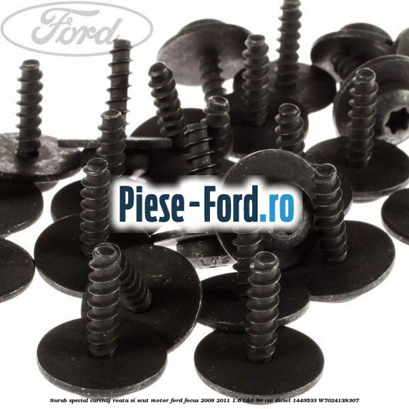 Surub special carenaj roata si scut motor Ford Focus 2008-2011 1.6 TDCi 90 cai diesel #4E9FEBC8BB