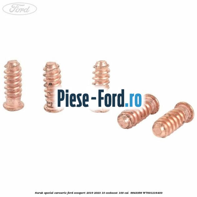 Surub special caroserie Ford EcoSport 2019-2023 1.0 EcoBoost 100 cai #E83D111E86