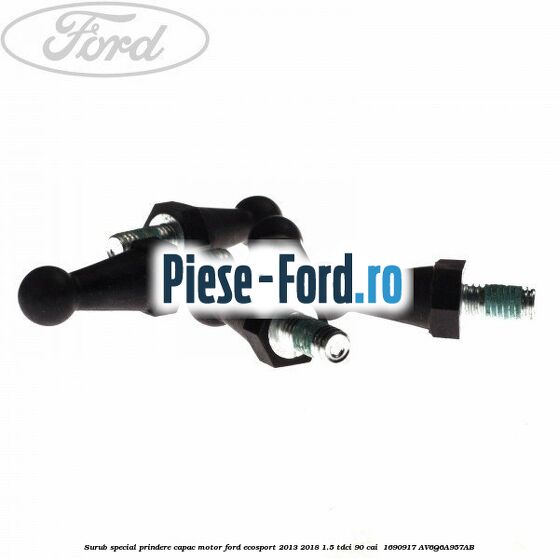 Surub special prindere capac motor Ford EcoSport 2013-2018 1.5 TDCi 90 cai  #BA6FFF20CB
