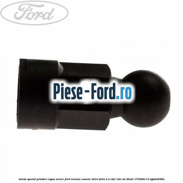 Surub scurt prindere capac culbutori Ford Tourneo Custom 2014-2018 2.2 TDCi 100 cai diesel