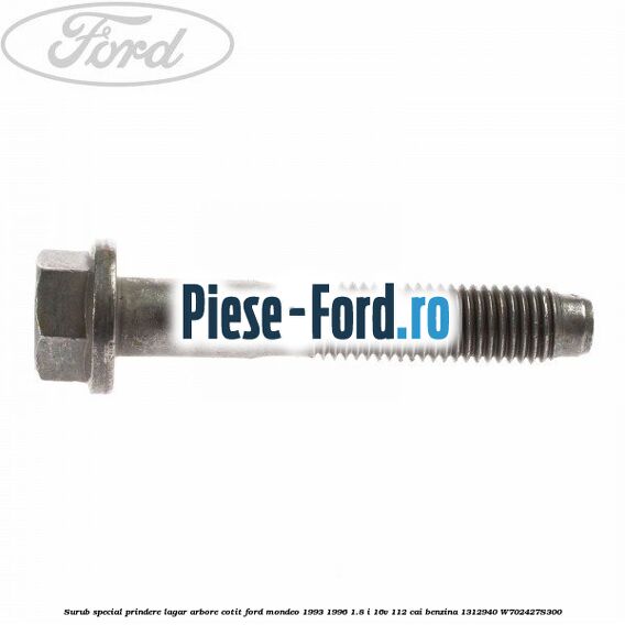 Set segmenti piston standard Ford Mondeo 1993-1996 1.8 i 16V 112 cai benzina