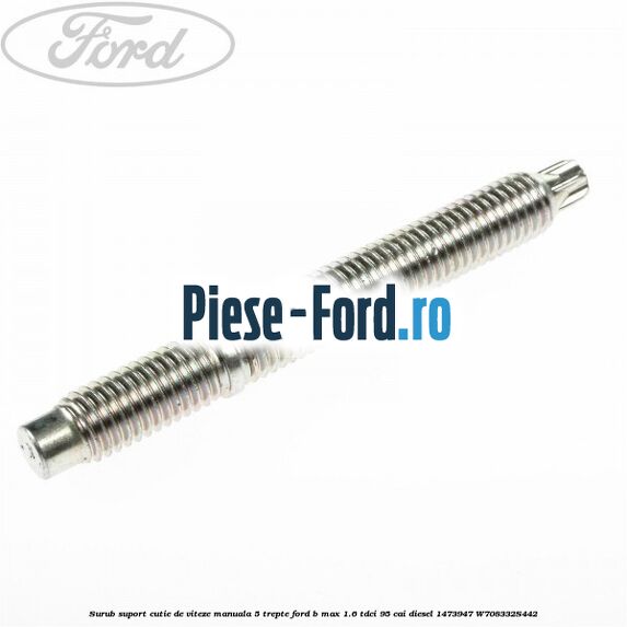 Surub suport cutie de viteze manuala 5 trepte Ford B-Max 1.6 TDCi 95 cai diesel #CD45A93B60