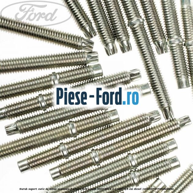 Surub suport cutie de viteze manuala 5 trepte Ford S-Max 2007-2014 2.0 TDCi 115 cai diesel #0176BB0D47