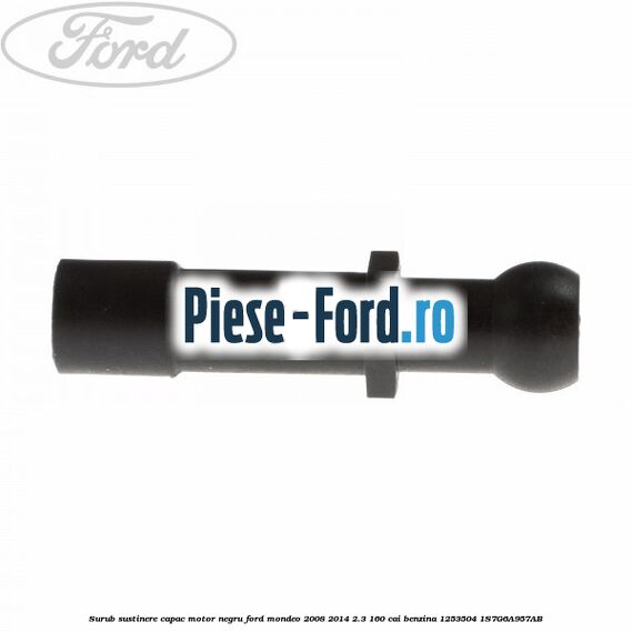 Surub sustinere capac motor negru Ford Mondeo 2008-2014 2.3 160 cai benzina #45882E99CA