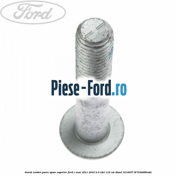 Surub prindere conducta flexibila frana fata Ford C-Max 2011-2015 2.0 TDCi 115 cai diesel