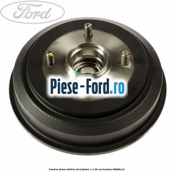 Dop vizitare tambur frana Ford Fusion 1.3 60 cai benzina