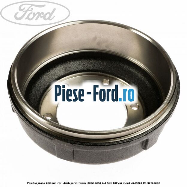 Tambur frana 280 mm roti duble Ford Transit 2000-2006 2.4 TDCi 137 cai #7CEA32DBB5 Tambur frana 280 mm roti duble Ford Transit 2000-2006 2.4 TDCi 137 cai diesel #7CEA32DBB5