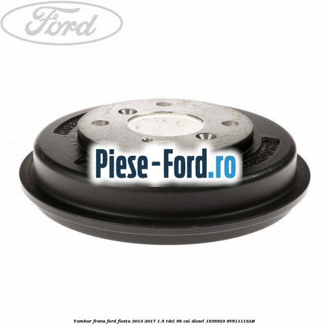 Surub centrare tambur sau disc frana fata Ford Fiesta 2013-2017 1.5 TDCi 95 cai diesel