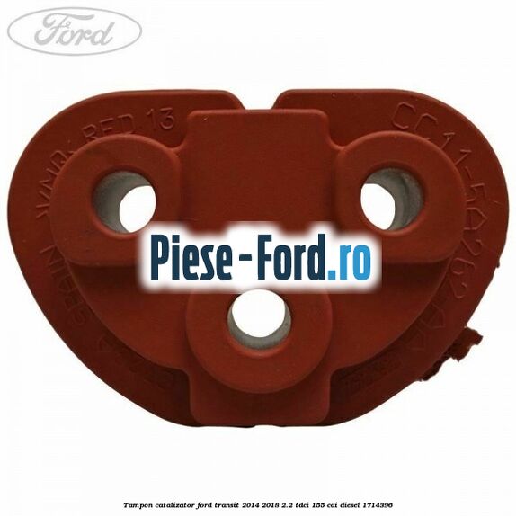 Tampon catalizator Ford Transit 2014-2018 2.2 TDCi 155 cai diesel #352C623BB0