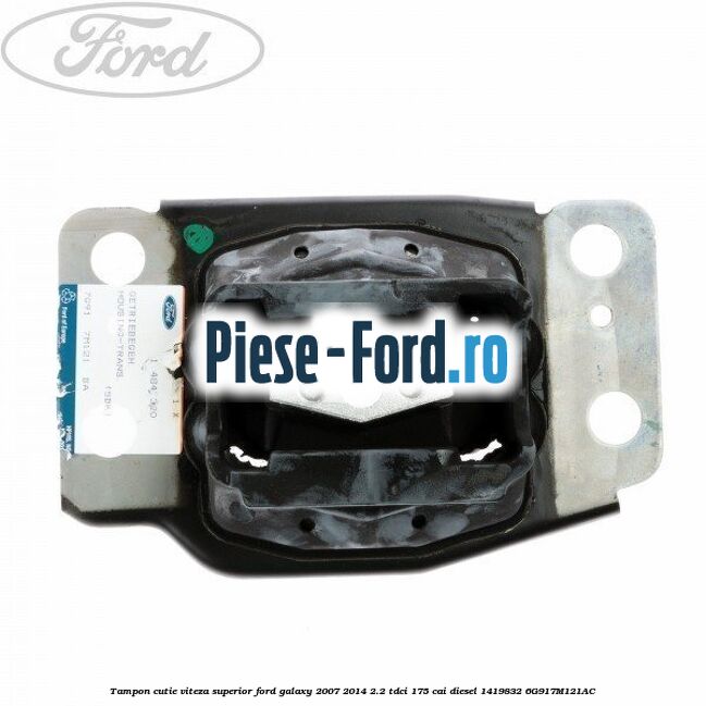 Surub prindere tampon motor dreapta, suport motor metalic Ford Galaxy 2007-2014 2.2 TDCi 175 cai diesel