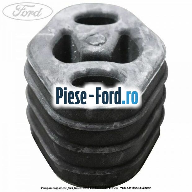 Tampon esapament Ford Fiesta 1989-1996 1.6 XR2i 110 cai  #1DFE555D86