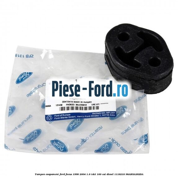 Tampon esapament Ford Focus 1998-2004 1.8 TDCi 100 cai diesel #42138D53C1