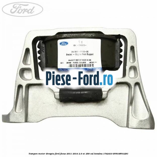 Surub prindere tampon motor dreapta 40 MM Ford Focus 2011-2014 2.0 ST 250 cai benzina