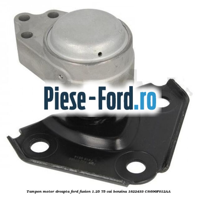 Tampon motor dreapta Ford Fusion 1.25 75 cai benzina #7BD9DE251D