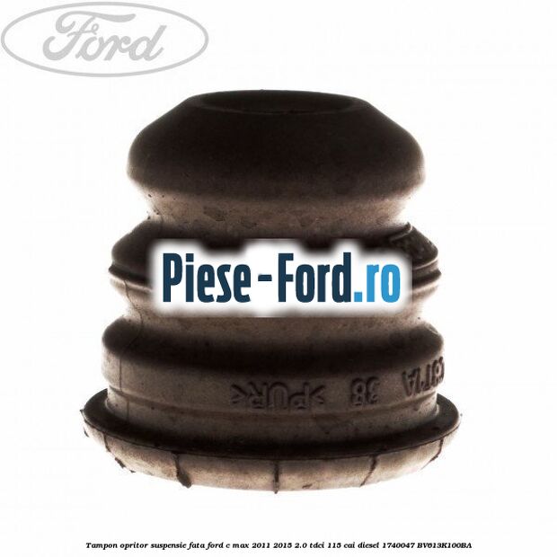 Element absorbtie vibratie amortizor fata stanga Ford C-Max 2011-2015 2.0 TDCi 115 cai diesel