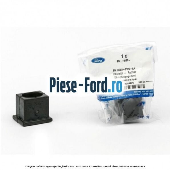 Tampon radiator apa superior Ford S-Max 2015-2023 2.0 EcoBlue 150 cai diesel #40EB5E8472