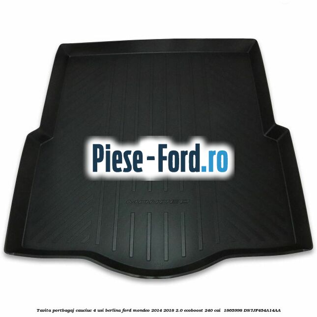 Tavita portbagaj, cauciuc 4 usi berlina Ford Mondeo 2014-2018 2.0 EcoBoost 240 cai  #FCABEFCB93