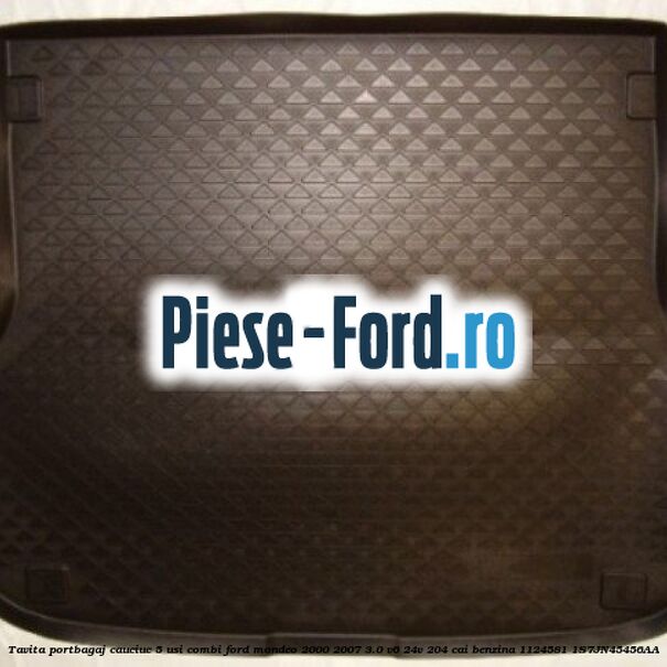 Tavita portbagaj, cauciuc 4/5 usi Ford Mondeo 2000-2007 3.0 V6 24V 204 cai benzina