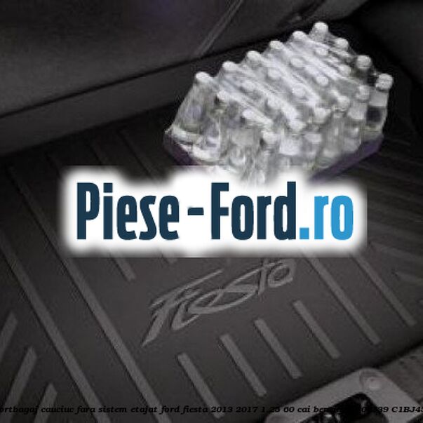 Tavita portbagaj, cauciuc fara sistem etajat Ford Fiesta 2013-2017 1.25 60 cai benzina #280259D91B
