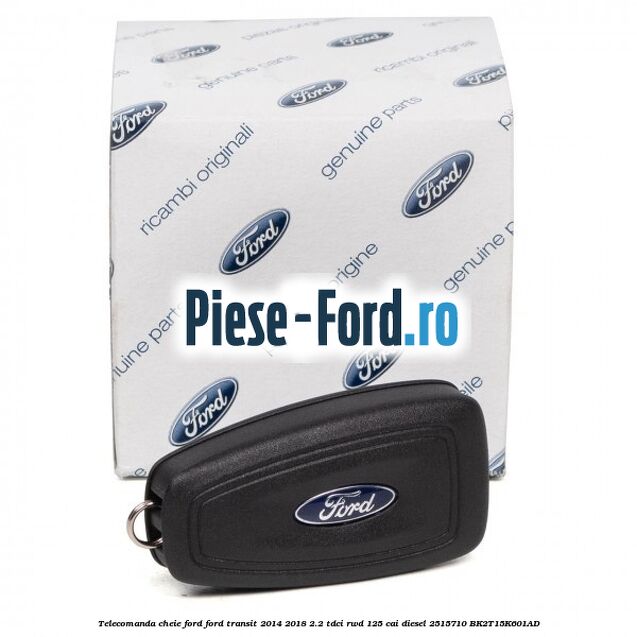 Eticheta valori usa spate cu balamale Ford Transit 2014-2018 2.2 TDCi RWD 125 cai diesel