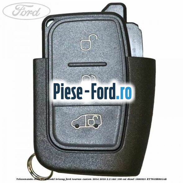 Telecomanda cheie Ford model briceag Ford Tourneo Custom 2014-2018 2.2 TDCi 100 cai diesel