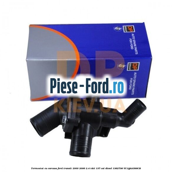 Termostat cu carcasa Ford Transit 2000-2006 2.4 TDCi 137 cai diesel #0C0996F0F4