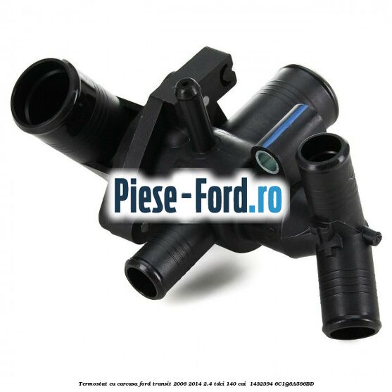 Termostat cu carcasa Ford Transit 2006-2014 2.4 TDCi 140 cai  #48EDDAC1F9