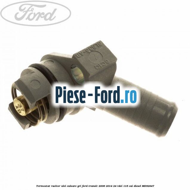 Termostat, racitor ulei culoare gri Ford Transit 2006-2014 2.4 TDCi 115 cai #A610E95193 Termostat, racitor ulei culoare gri Ford Transit 2006-2014 2.4 TDCi 115 cai #A610E95193