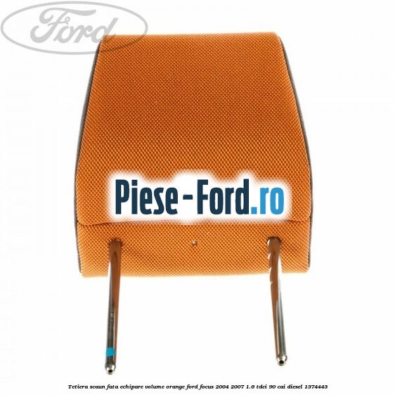 Tetiera scaun fata echipare volume orange Ford Focus 2004-2007 1.6 TDCi 90 cai diesel #A399144805