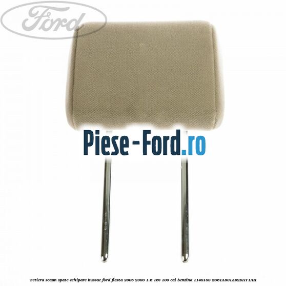 Tetiera scaun spate echipare bussac Ford Fiesta 2005-2008 1.6 16V 100 cai benzina