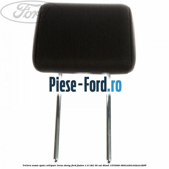 Tetiera scaun spate echipare lauren pewter Ford Fusion 1.6 TDCi 90 cai diesel