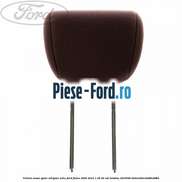 Tetiera scaun spate echipare quilt Ford Fiesta 2008-2012 1.25 82 cai benzina