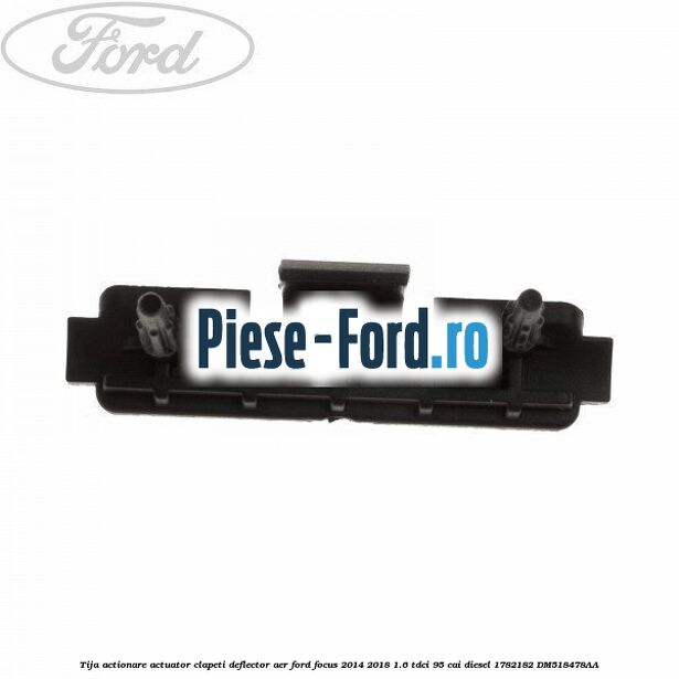 Tija actionare actuator clapeti deflector aer Ford Focus 2014-2018 1.6 TDCi 95 cai diesel