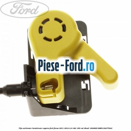 Tija actionare incuietoare capota Ford Focus 2011-2014 2.0 TDCi 163 cai #17A512978D Tija actionare incuietoare capota Ford Focus 2011-2014 2.0 TDCi 163 cai diesel #17A512978D