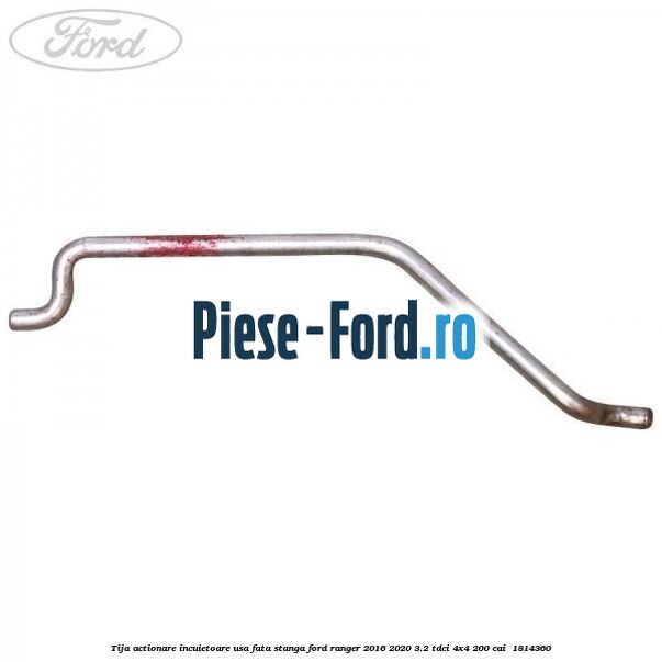 Tija actionare incuietoare usa fata stanga Ford Ranger 2016-2020 3.2 TDCi 4x4 200 cai  #8D0FA40C01