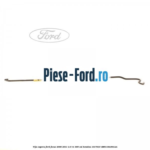 Tija actionare incuietoare usa fata stanga 4/5 usi Ford Focus 2008-2011 2.5 RS 305 cai benzina