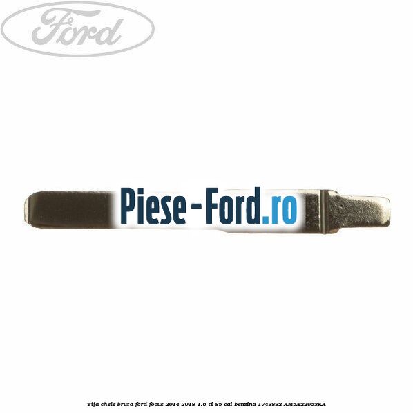 Telecomanda cheie Ford pentru modele cu buton pornire Ford Power Ford Focus 2014-2018 1.6 Ti 85 cai benzina