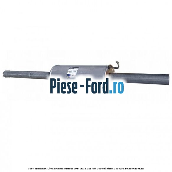 Piulita protectie termica Ford Tourneo Custom 2014-2018 2.2 TDCi 100 cai diesel