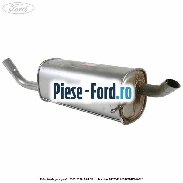 Toba finala Ford Fiesta 2008-2012 1.25 82 cai benzina