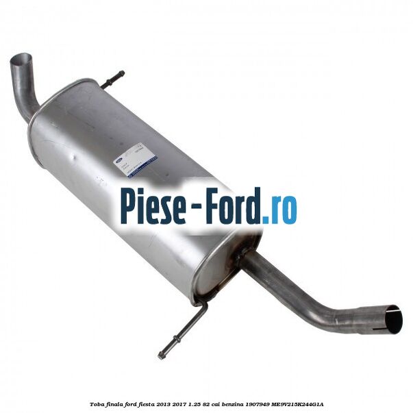 Toba finala Ford Fiesta 2013-2017 1.25 82 cai benzina #2C963F6E39