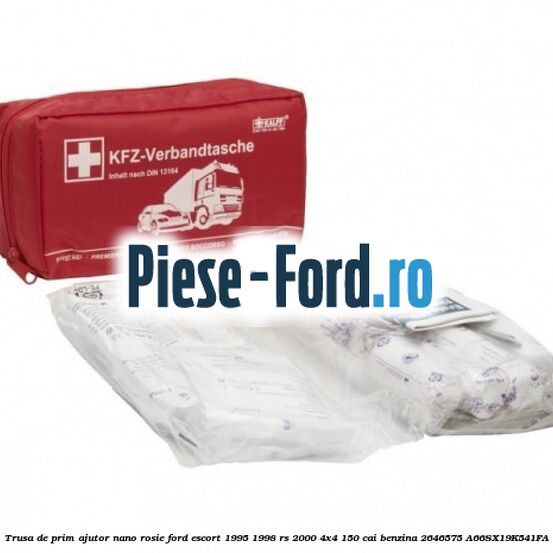 Trusa de prim ajutor Nano, rosie Ford Escort 1995-1998 RS 2000 4x4 150 cai benzina #5A2BE323EF