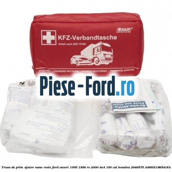 Trusa de prim ajutor Nano, rosie Ford Escort 1995-1998 RS 2000 4x4 150 cai benzina #5A2BE323EF